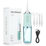 220ml electric rechargeable cordless water flosser—portable oral irrigator for deep cleaning and improved dental hygiene in Lagos Nigeria