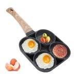 4-slot granite omelette and pancake frypan for cooking multiple portions at once—non-stick, durable, and easy to clean in Lagos Nigeria