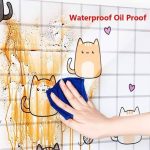 90cm by 60cm self-adhesive gas stove wall protector—heat-resistant, oil-proof backsplash for kitchen wall protection in Lagos Nigeria
