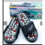 Acupressure massage slippers designed with pressure point soles to stimulate circulation and relieve foot pain in Lagos Nigeria