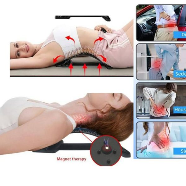 Back massager and spine stretcher for posture correction and pain relief in Lagos Nigeria