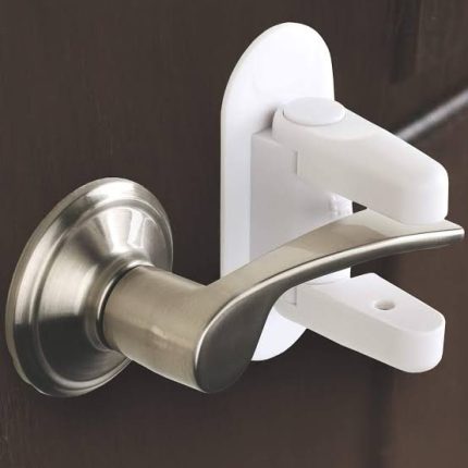 Child safety door lever lock for preventing accidental opening in Lagos Nigeria