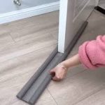 Double-sided door draft stopper designed to block drafts, dust, and noise from both sides of the door in Lagos Nigeria