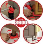 Heavy-duty furniture lifter kit with 360-degree rotatable pads for easy moving and repositioning of heavy furniture and appliances in Lagos Nigeria