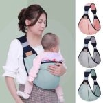 Multifunctional baby carrier with adjustable straps and ergonomic design for comfortable front and back carrying in Lagos Nigeria