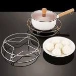 Multipurpose reversible stainless steel pot rack with heat insulation in Lagos NIgeria