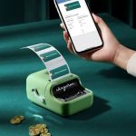 Niimbot label maker machine for creating customizable adhesive labels, ideal for home, office, or retail organization in Lagos Nigeria