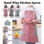 Oil-proof and waterproof kitchen apron with adjustable neck strap in Lagos Nigeria