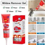 Refrigerator, kitchen, and bathroom mould and mildew stain remover gel for quick and effective cleaning of surfaces in Lagos Nigeria