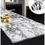 Self-adhesive marble-patterned countertop liners for decorating and protecting kitchen or bathroom surfaces in Lagos Nigeria