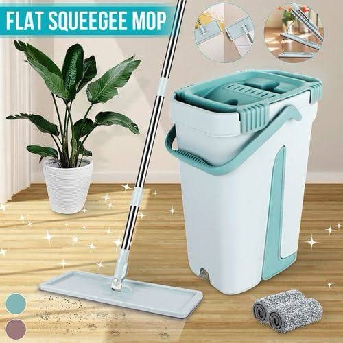 Self-cleaning mop with hands-free wringing system for easy and hygienic floor cleaning in Lagos Nigeria