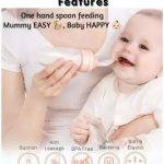 Silicone 120ml baby spoon feeder bottle designed for easy and mess-free feeding of infants with purees or liquids in Lagos Nigeria