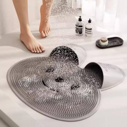 Silicone massage mat—flexible, non-slip mat for foot and body massage, ideal for shower or spa use in Lagos Nigeria