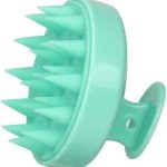 Silicone shampoo brush for scalp massage and deep cleansing in Lagos Nigeria