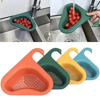Swan-shaped sink drain basket for straining and storage in Lagos Nigeria