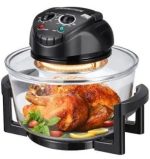 Sokany halogen oven with glass bowl and adjustable temperature control in Lagos Nigeria