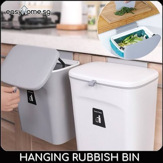WALL MOUNTED HANGING TRASH CAN in Lagos Nigeria Wall-mounted hanging trash can—space-saving waste bin for kitchen or bathroom, easy to install and use in Lagos Nigeria