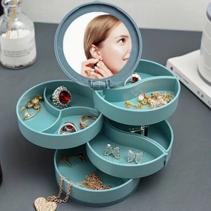 Jewelry box for organizing and storing rings, necklaces, earrings, and other accessories in Lagos Nigeria