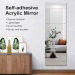 "Self-adhesive unbreakable acrylic mirror, 15.7 x 47.2 inches (40 x 120 cm), lightweight and shatterproof in Lagos Nigeria