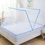 3 by 6 foldable mosquito net with fine mesh, compact and portable design for single beds or outdoor use, provides effective insect protection in Lagos Nigeria