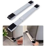 Pair of heavy-duty upgraded appliance rollers made of adjustable steel, designed to easily move large appliances like washers, dryers, and refrigerators. Each roller features sturdy wheels and extendable frames for secure support and mobility in Lagos Nigeria