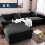 Stretch fabric sofa slipcover with elastic and patterned design, fits single-seat sofas measuring 90–140cm for protective and decorative coverage in Lagos Nigeria