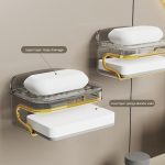 Modern light luxury soap holder with sleek, minimalist design for bathroom use in Lagos Nigeria