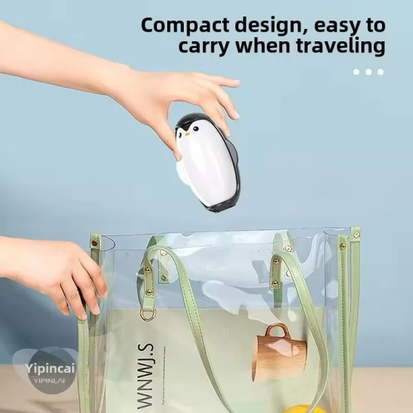 Penguin-shaped sticky lint remover for removing dust, hair, and lint from clothing and fabric surfaces in Lagos Nigeria