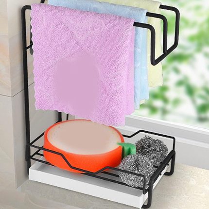 KITCHEN SINK RAG HOLDER