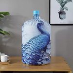 Dustproof Aesthetic Dispenser Bottle Cover With Elastic DrawStrings For Home & Office - Image 5